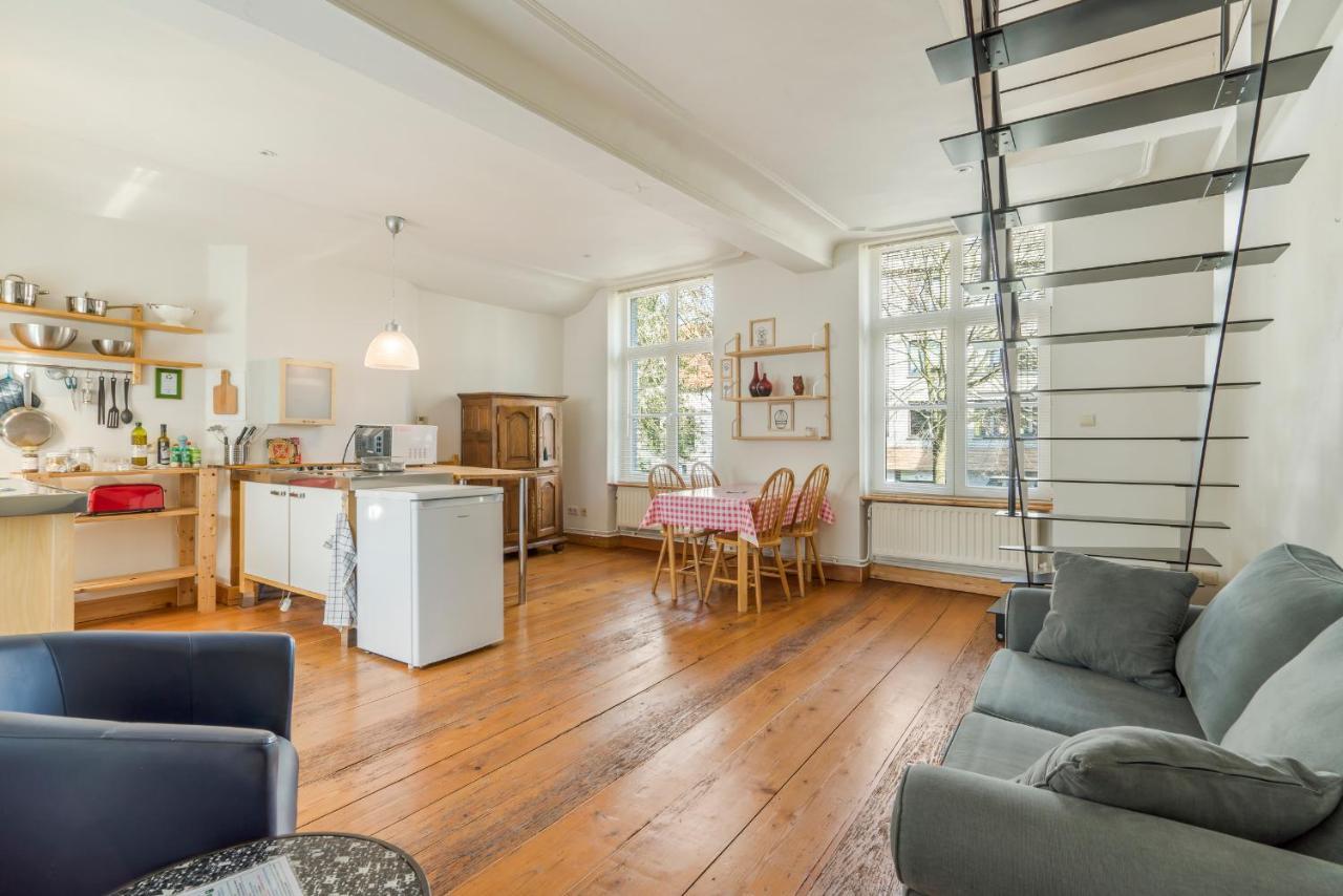 Top& Ruim Duplex Woning In Patershol,Centrum Gent! Bagian luar foto
